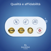 Carica l'immagine nel visualizzatore di Gallery, Bandini® MSM 2000 mg di Metilsulfonilmetano in COMPRESSE + Vitamina C, Integratore per Capelli, Pelle, Articolazioni, Un