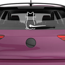 Carica l'immagine nel visualizzatore di Gallery, Gatto Tergicristallo Adesivo, Adesivo per tergicristallo con gatti, Adesivi Divertente Gattino Dei Animati per Auto, Ade