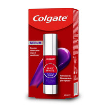 Carica l'immagine nel visualizzatore di Gallery, Colgate Max White Purple Serum 40ml, Booster Sbiancante Denti istantaneo, Sbianca istantaneamente, Formula a doppia azio