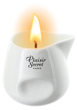 Carica l'immagine nel visualizzatore di Gallery, Plaisir Secret, Candela da Massaggio, Ylang Patchouli, 80 ml