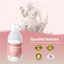 Carica l'immagine nel visualizzatore di Gallery, Bandini® LATTOFERRINA Liposomiale da 250 ml - Lactoferrina 200 mg a dose