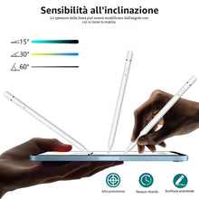 Carica l'immagine nel visualizzatore di Gallery, Pencil di 1. Generazione per iPad (2018-2026), Ricarica Rapida in 25Min, Sensibilità all'Inclinazione e Penna Stilo con 