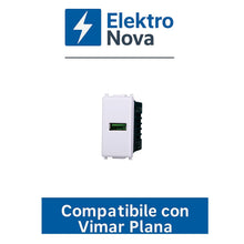Carica l'immagine nel visualizzatore di Gallery, Elektronova Presa USB Type-A 5V 2.1A caricatore Bianco compatibile Vimar Plana Caricatore 2401
