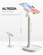 Carica l'immagine nel visualizzatore di Gallery, Supporto Telefono,Porta Cellulare Regolabile a 360°,Supporto Cellulare Ideale per lo Streaming in Diretta e le Riprese V