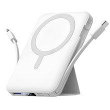 Carica l'immagine nel visualizzatore di Gallery, Azmuth Power Bank, per Magsafe Powerbank iPhone 10000mAh con Due Cavi USB-C