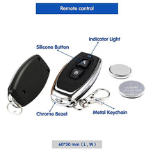 Carica l'immagine nel visualizzatore di Gallery, DieseRC Interruttore remoto wireless 433 Mhz RF ricevitore relè a 2 canali AC 220V 230V 240V 110V con 2 telecomandi per 