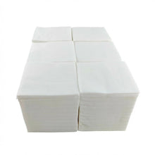 Carica l'immagine nel visualizzatore di Gallery, 600 Tovaglioli Bianchi di Carta - Piccoli e Singoli - Texture Micropunto - Più Spessi e Assorbenti - Ideale per Catering