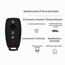 Carica l'immagine nel visualizzatore di Gallery, Custodia in silicone per la copertura della chiave dell'auto adatto per Mercedes-Benz A C E S Classe G GLC CLE CLA GLB G
