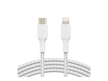 Carica l'immagine nel visualizzatore di Gallery, Belkin Cavo intrecciato da USB-C a Lightning (Cavo di ricarica rapida per iPhone 14 o versioni precedenti), Boost Charge