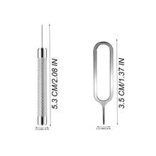 Carica l'immagine nel visualizzatore di Gallery, Lmyzcbzl Strumento Rimozione della Scheda SIM, 17 PCS Perno di Espulsione Vassoio di Carte SIM, Strumenti per la Rimozio