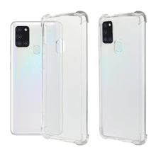Carica l'immagine nel visualizzatore di Gallery, Cover Trasparente per Samsung Galaxy A21S, Custodia Resistente in TPU, Anti Urto con Angoli Rinforzati, Protezione Bordi