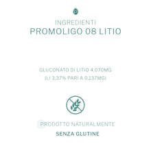 Carica l'immagine nel visualizzatore di Gallery, Promoligo 08 Litio – Oligoelemento – 20 Fiale da 2 ml
