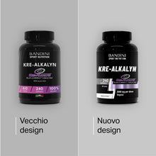 Carica l'immagine nel visualizzatore di Gallery, Bandini® Kre-Alkalyn® 240 capsule (Scorta per 2 Mesi) - Creatina Alcalina Tamponata per Allenamento Intenso, Sport, Pale