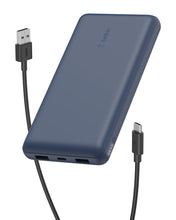 Carica l'immagine nel visualizzatore di Gallery, Belkin BoostCharge Power Bank 20000mAh con Porte USB-C e USB-A - Blu