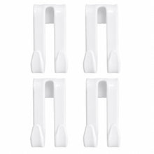 Carica l'immagine nel visualizzatore di Gallery, Set 4 Ganci Salvaspazio per Termoarredo e Scaldasalviette Bagno – Porta Asciugamani e Accappatoi – 100% Made in Italy (B