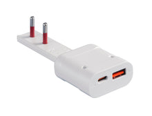 Carica l'immagine nel visualizzatore di Gallery, Caricatore USB ultrapiatto 20W Emilia flat
