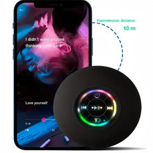 Carica l'immagine nel visualizzatore di Gallery, Cassa Doccia Bluetooth Altoparlante Bagno Bluetooth Impermeabile con Ventosa Shower Speaker Bluetooth con Luce RGB Stere