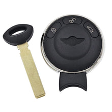 Carica l'immagine nel visualizzatore di Gallery, Guscio chiave auto Per Bmw Mini Cooper R56 3 Pulsante Remoto Keyless Entry