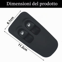 Carica l'immagine nel visualizzatore di Gallery, Pulsantiera Alzacristalli, Interruttore Alzacristalli Sostituzione per Lancia Ypsilon 2003–2011 735360604