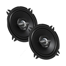 Carica l'immagine nel visualizzatore di Gallery, JVC CS-J520X Diffusori stereo per auto, a 2 vie, 250W/30W RMS, 40 - 22.000 Hz, Surround ibrido, Nero, 13 cm
