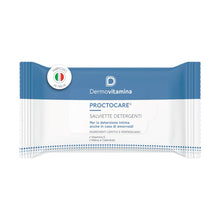 Carica l'immagine nel visualizzatore di Gallery, Dermovitamina - Proctocare Salviette Detergenti - Confezione da 15 Pezzi