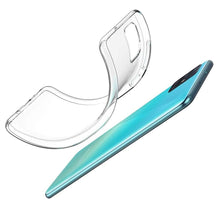 Carica l'immagine nel visualizzatore di Gallery, Oprimio Custodia trasparente per Samsung A71 [cover in silicone] [%100 trasparente] [materiale tedesco] [ultra sottile] 