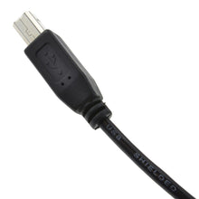 Carica l'immagine nel visualizzatore di Gallery, kenable Cavo USB 2.0 ad Alta Velocità A a B per Stampante Scanner 24AWG Schermato Nero 0,15 m [0,15 metri/15cm]