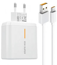 Carica l'immagine nel visualizzatore di Gallery, 65W Caricatore Rapido con Cavo USB C 2m,