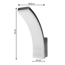 Carica l'immagine nel visualizzatore di Gallery, Maclean MCE511 Lampada da parete a LED, illuminazione da parete per uso esterno ed interno, lampada da parete, 20W, IP65