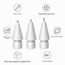 Carica l'immagine nel visualizzatore di Gallery, Punte per Punta Apple Pencil, Aggiornato Metallo Misto Apple Pencil Punte per Apple Pencil Pro/Per Apple Pencil 2 Genera