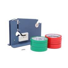 Carica l'immagine nel visualizzatore di Gallery, TOPWAY Sigillatrice a Nastro per Sacchetti di Plastica con 10 Nastri Adesivi da 36m Ciascuno, Dispenser di Nastro Sigill