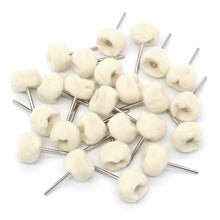 Carica l'immagine nel visualizzatore di Gallery, 25 Pezzi Coton Ruota Lucidatura per Dremel Utensile Rotante