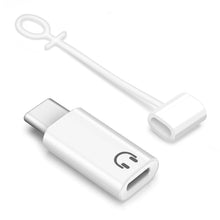 Carica l'immagine nel visualizzatore di Gallery, Adattatore Audio da USB C a Lightning, Convertitore HiFi per Cuffie da USB C Maschio a Lightning Femmina, compatibile co