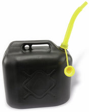 Carica l'immagine nel visualizzatore di Gallery, Dunlop Tanica da 20 l, per Acqua e Benzina, certificata ONU per liquidi pericolosi, con beccuccio, Nero/Giallo