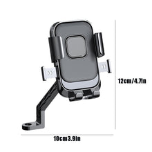 Carica l'immagine nel visualizzatore di Gallery, Porta Cellulare Moto Per PIaggio Liberty 125 MP3 500 Medley Beverly 300 ZIP50, Supporto Telefono Moto Rotante A 360° Reg