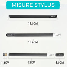 Carica l'immagine nel visualizzatore di Gallery, Penna per Tablet Universale - Penna Touch - Pennino Touch Screen- Pennino per tablet Compatibile con Apple Pencil, Iphon