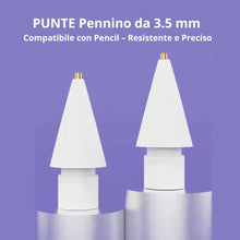 Carica l'immagine nel visualizzatore di Gallery, 6 Punte Ricambio Compatibili con Apple Pencil Pro, USB-C, 1ª e 2ª Generazione, Alta Sensibilità e Precisione, Tips Acces