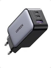 Carica l'immagine nel visualizzatore di Gallery, UGREEN Nexode 65W Caricatore USB C Ricarica Rapida Alimentatore (Nero)