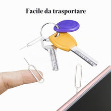 Carica l'immagine nel visualizzatore di Gallery, 13 Pcs Spilla di Espulsione della Scheda SIM, Spilli Estrattori per Rimozione Scheda SIM, Inossidabile Strumento Rimozio