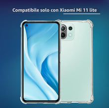 Carica l'immagine nel visualizzatore di Gallery, Cover Trasparente per Xiaomi 11 Lite 5G NE, Custodia Resistente in TPU, Anti Urto con Angoli Rinforzati, Protezione Bord