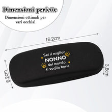 Carica l'immagine nel visualizzatore di Gallery, Regalo Nonno Festa Dei Nonni Idee Regalo Custodia Occhiali Nonno Compleanno