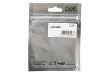 Carica l'immagine nel visualizzatore di Gallery, LINK LKCUSB1 Cavo Usb 2.0 Maschio/Femmina Rame Connettore Femmina Isolato Mt 1