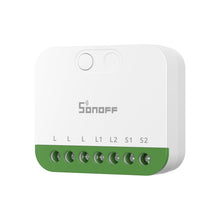 Carica l'immagine nel visualizzatore di Gallery, SONOFF MINI DUO（Matter su WiFi） Interruttore Intelligente WiFi a 2 Canali, Abilitato Matter, Carico Totale 16A, Compatto
