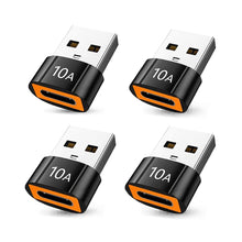 Carica l'immagine nel visualizzatore di Gallery, Adattatore USB C a USB (4 Pezzi), Adattatore Tipo C Femmina USB A Maschio