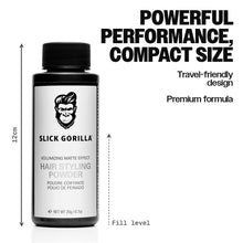 Carica l'immagine nel visualizzatore di Gallery, Slick Gorilla Polvere Volumizzante Capelli Uomo, Formula Naturale, 20 g