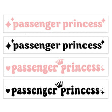 Carica l'immagine nel visualizzatore di Gallery, Passenger Princess Sticker 4 Pieces Passenger Princess Sticker Car Accessories For Princess Passenger Crown With Stars F