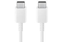 Carica l'immagine nel visualizzatore di Gallery, Samsung EP-DX310 Cavo dati per la Ricarica, da USB Type-C a USB Type-C (3A,1.8 m), Bianco
