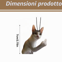 Carica l'immagine nel visualizzatore di Gallery, 6 Pezzi Car Aromaterapia Diffusore Diffusore Profumo Auto Clip Per Deodorante Per Auto, Motivo A Gattino, Per Presa D'Ar