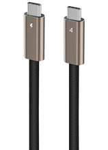 Carica l'immagine nel visualizzatore di Gallery, Ubluker Cavo USB C a USB C 40Gbps 1M, 240W 100W 60W USB4 24PIN per Thunderbolt 4 Emarker 48V 5A PD 3.1 Video Audio Sinc 