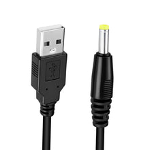 Carica l'immagine nel visualizzatore di Gallery, Cavo Ricarica USB per PSP 1000 2000 3000 E1000, Alimentatore 1m DC 4.0x1.7mm